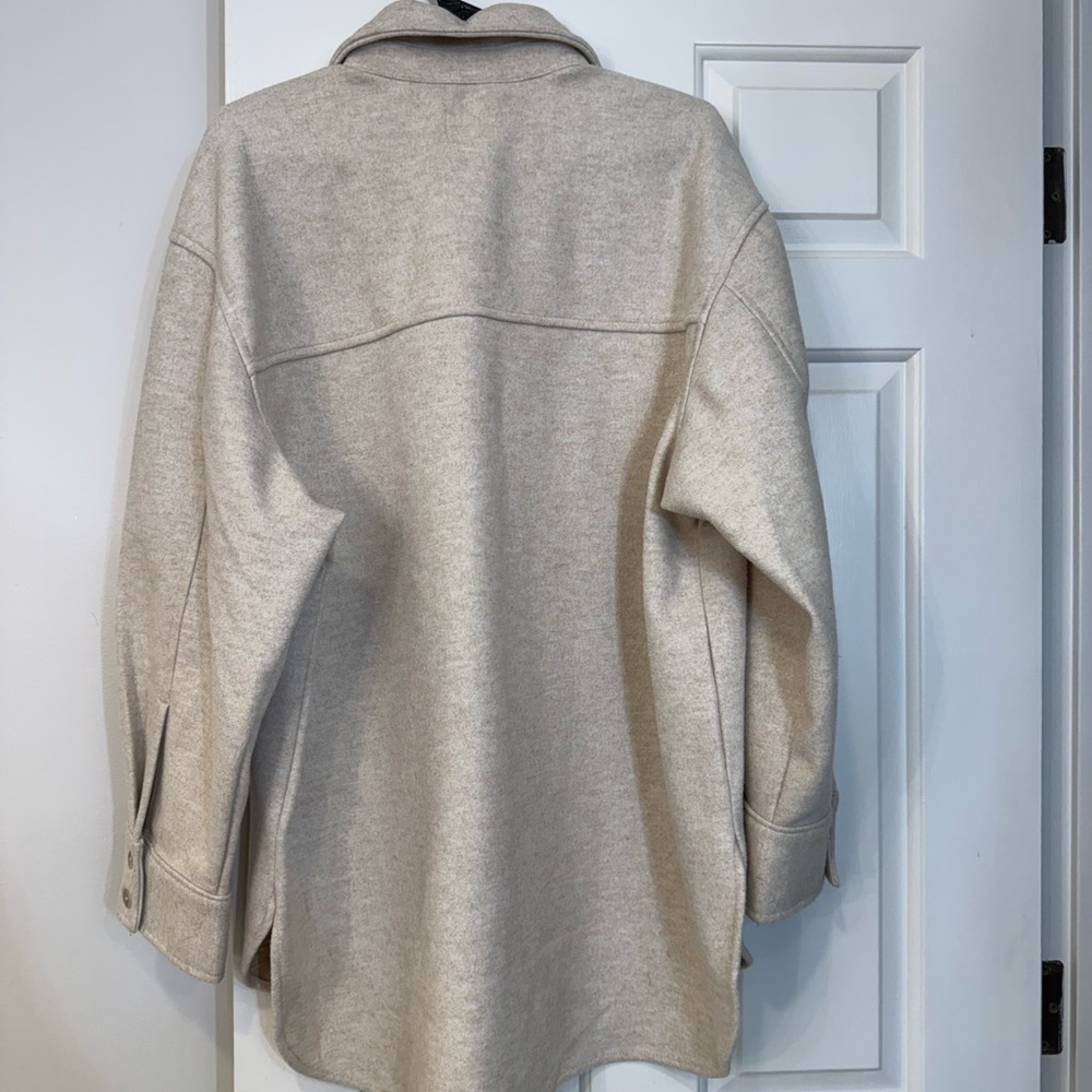 H&M Beige Utility Jacket - Picture 3 of 3